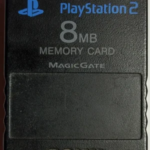 image carte mémoire ps2 sony officielle 8mb