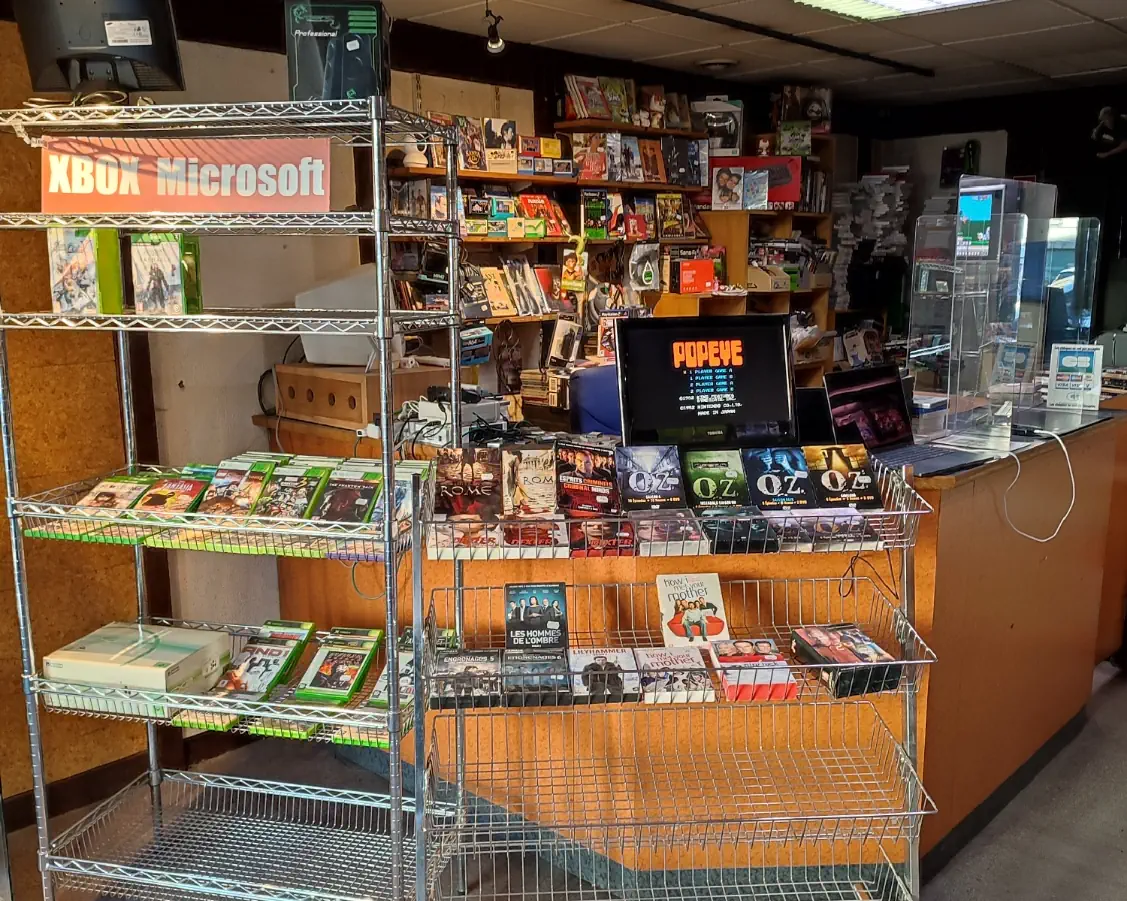 comptoir la boutique vidéo